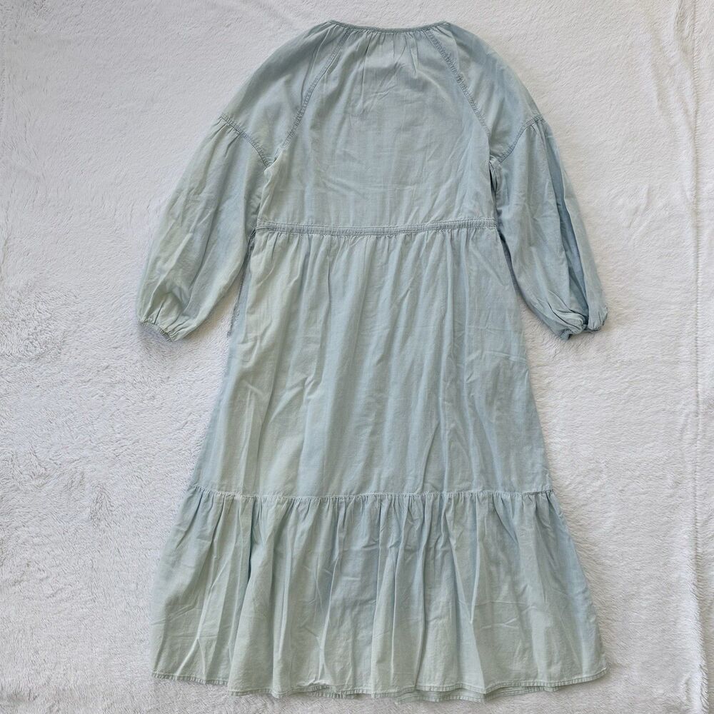 Levi's Women's Jolene Long Sleeve Maxi Dress - Honestly Happy XS *faded - Picture 2 of 13